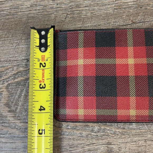 Coach Small Wristlet in Riley Plaid F54461 - Picture 5 of 7